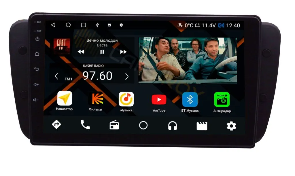 Штатная магнитола Seat Ibiza 2008-2015 на Android 11 - Cardrox CD-4587M