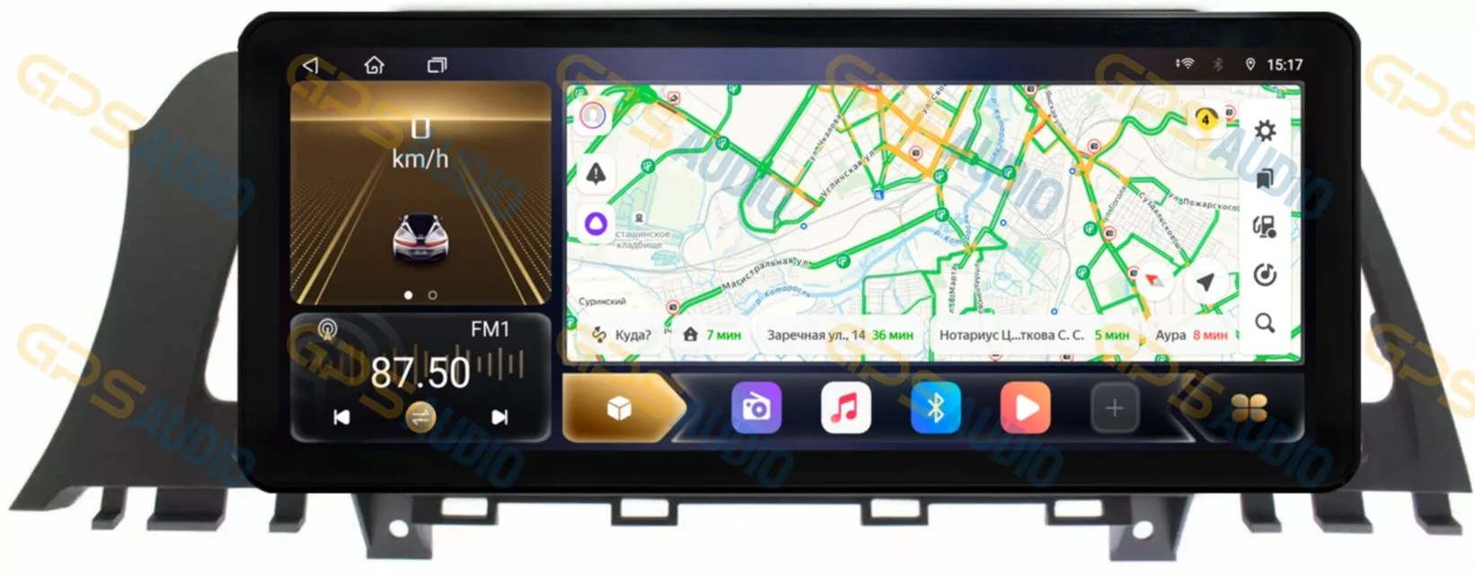 Штатная магнитола 12-14,6" для Nissan Murano 2012-2015 (стиль LUX ONE) - Carmedia EW-9664