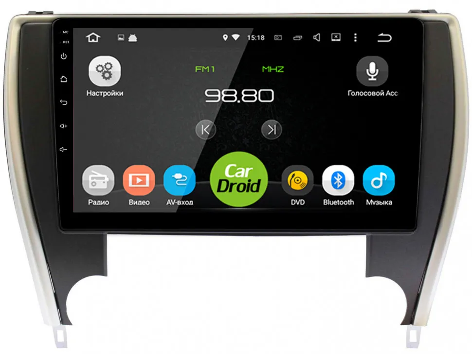 Штатная магнитола Roximo CarDroid RD-1117FU для Toyota Camry v55 USA (Android 10) DSP