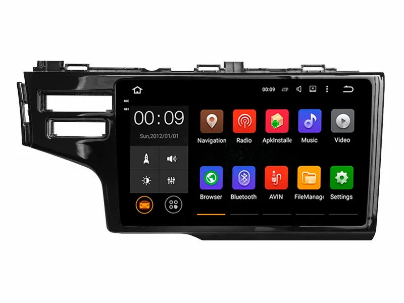 Штатная магнитола Roximo CarDroid RD-1912FL для Honda Fit 3, 2013-2020, LHD