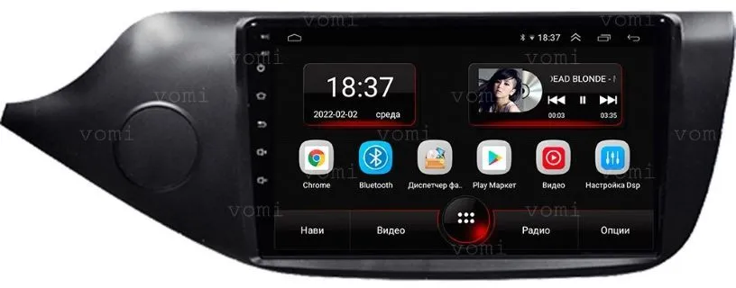 Штатная магнитола VOMI AK319R9-MTK-LTE-4-64 для Kia Ceed 2013-2018 на Android 10