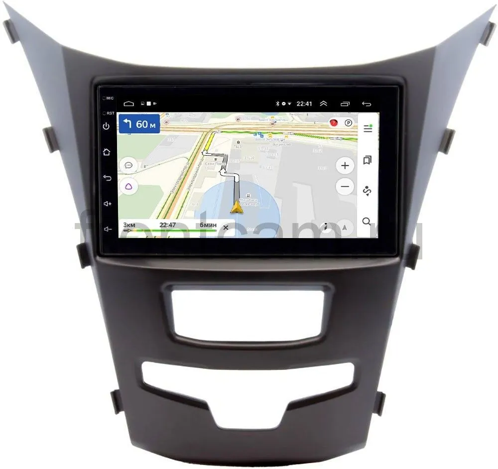 Магнитола SsangYong Actyon II 2013-2018 OEM (GT7-RP-SYACC-67) на Android 10