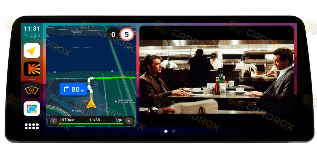 Штатная магнитола Toyota Porte 2004 - 2012 на Android 10, DSP, 4G, IPS, Carplay - Cardrox CD-4859-12 (12 дюймов)