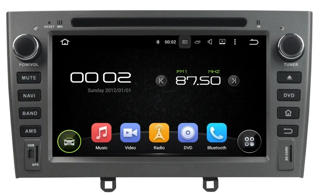 Штатная автомагнитола Android 10 Carmedia XN-7604g-P30 для Peugeot 408 2012+, 308 2008-2014, RCZ 2010-2015 серый Штатная автомагнитола Android 10 Carmedia XN-7604g-P30 для Peugeot 408 2012+, 308 2008-2014, RCZ 2010-2015 серый