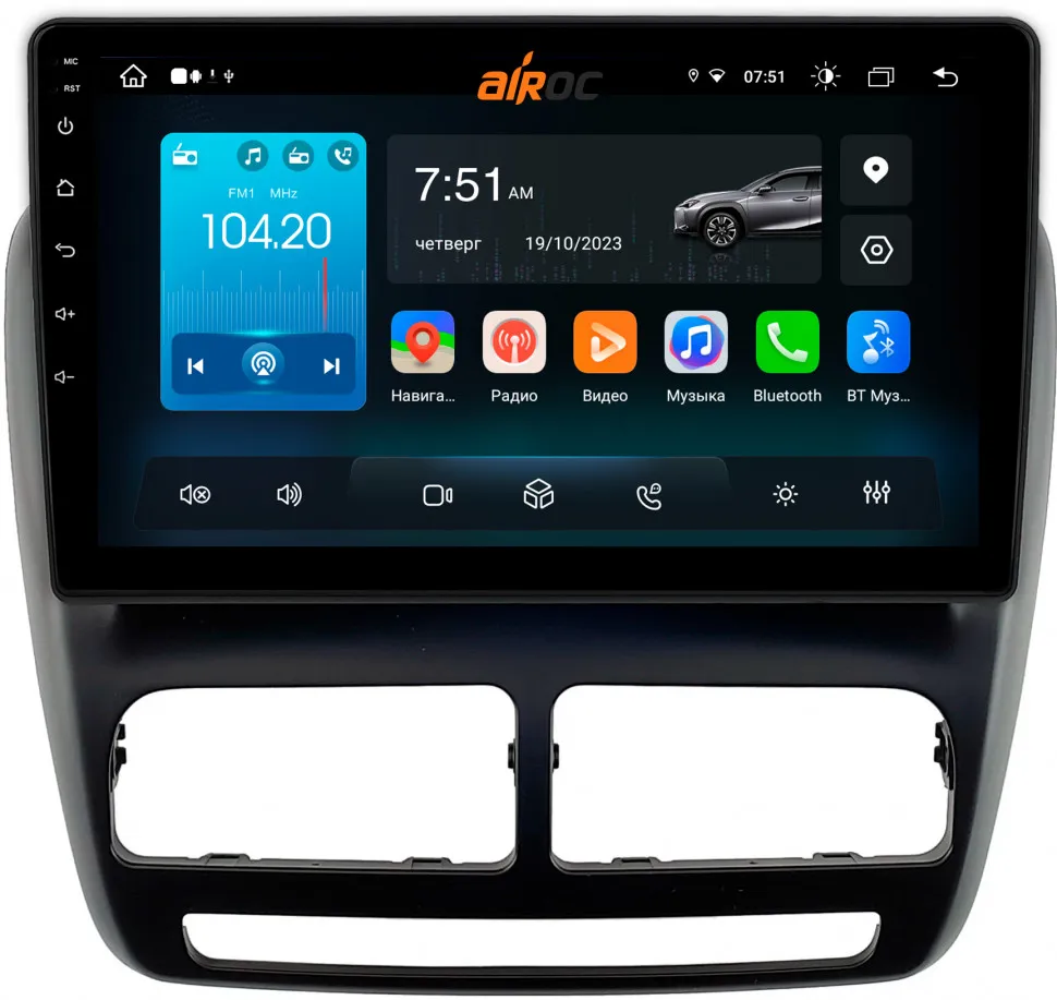 Штатная магнитола Roximo 4G (2K) RX-1503 для Fiat Doblo 2, 2009-2015 (Android 13) Штатная магнитола Roximo 4G (2K) RX-1503 для Fiat Doblo 2, 2009-2015 (Android 13)