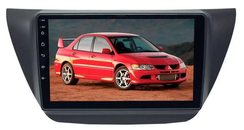 Магнитола Mitsubishi Lancer 2002-2010 9 поколение LeTrun 3345-4217 9 дюймов VT Android 10.x MTK-L 2+16 Gb ASP