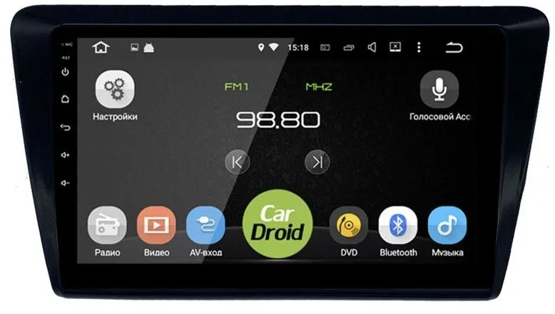 Штатная магнитола CarDroid RD-3207F для Skoda Rapid (Android 10) Штатная магнитола CarDroid RD-3207F для Skoda Rapid (Android 10)