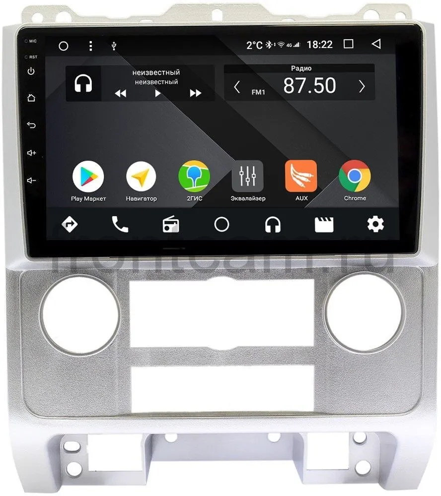 Штатная магнитола Ford Escape II 2007-2012 (серая) OEM PX9278-4/32 на Android 10 (PX6, IPS, 4/32GB) Штатная магнитола Ford Escape II 2007-2012 (серая) OEM PX9278-4/32 на Android 10 (PX6, IPS, 4/32GB)