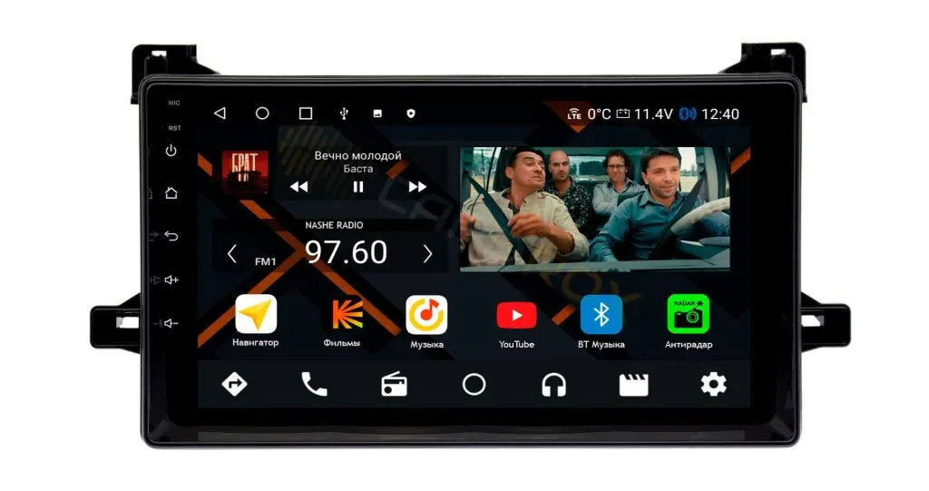 Штатная магнитола Toyota Prius 50 2016-2019 на Android 11, DSP, 4G, IPS / QLED 2K, Carplay - Cardrox CD-4316