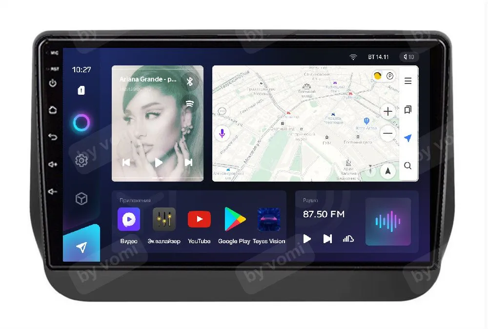 Штатная магнитола TEYES CC3L/CC3/CC3 2K для Hyundai H1 12.2017+ на Android 10 TEYES-CC3-432R9