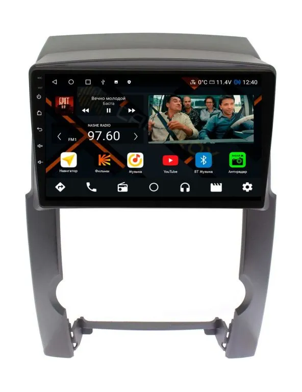 Штатная магнитола Kia Sorento 2009-2012 (для авто без усилителя) на Android 11, DSP, 4G, IPS / QLED 2K, Carplay - Cardrox CD-4076