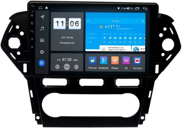 Штатная магнитола VOMI ZX305R10-7862-LTE-4-64 для Ford Mondeo 4 2010-2014 на Android 10