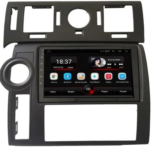 Штатная магнитола VOMI AK467R9-MTK Hummer H2 2002-2009 квадратные воздуховоды на Android 10