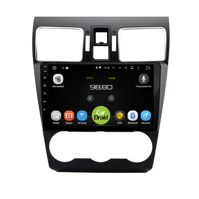 Штатная магнитола Roximo CarDroid RD-3402F-N15 для Subaru Forester, 2015-2018 (авто с нави) (Android 10) DSP Штатная магнитола Roximo CarDroid RD-3402F-N15 для Subaru Forester, 2015-2018 (авто с нави) (Android 10) DSP