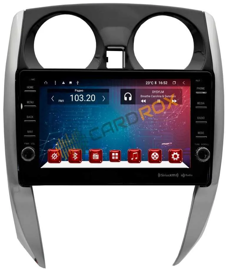 Штатная магнитола Nissan Note 2012+ на Android 10 CARDROX FD-4409