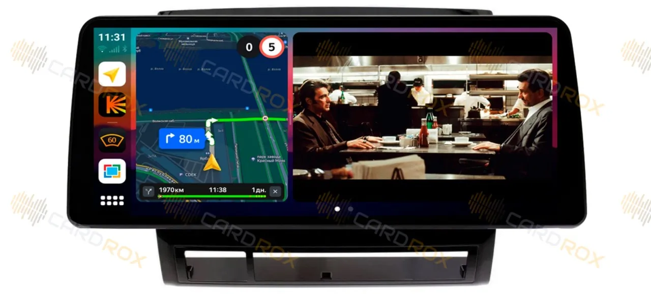 Штатная магнитола Toyota Tacoma 2005 - 2013 (матовая и глянец) (для авто без усилителя) на Android 10, DSP, 4G, IPS, Carplay - Cardrox CD-4291-12 (12 дюймов)