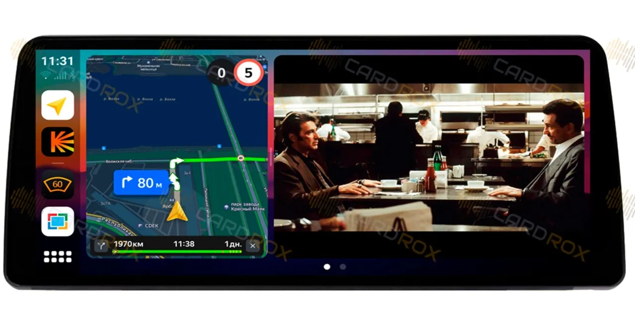 Штатная магнитола Toyota Nadia 1998 - 2003 на Android 10, DSP, 4G, IPS, Carplay - Cardrox CD-4846-12 (12 дюймов)