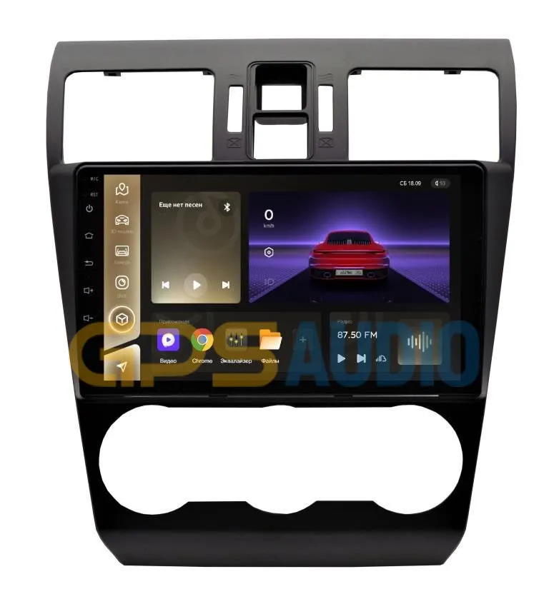 Штатная магнитола Teyes CC3 4+64Гб для Subaru Forester 2016+, XV 2015+ на Android 10 (4/64Гб)