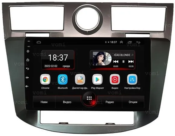 Штатная магнитола на Android 10 VOMI AK536R9-MTK для Chrysler Sebring 2006-2010