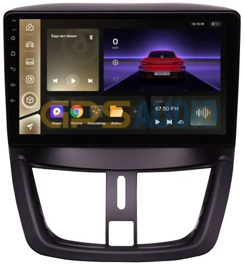 Штатная магнитола Teyes CC3 6+128Гб для Peugeot 207 на Android 10 (6/128Гб)