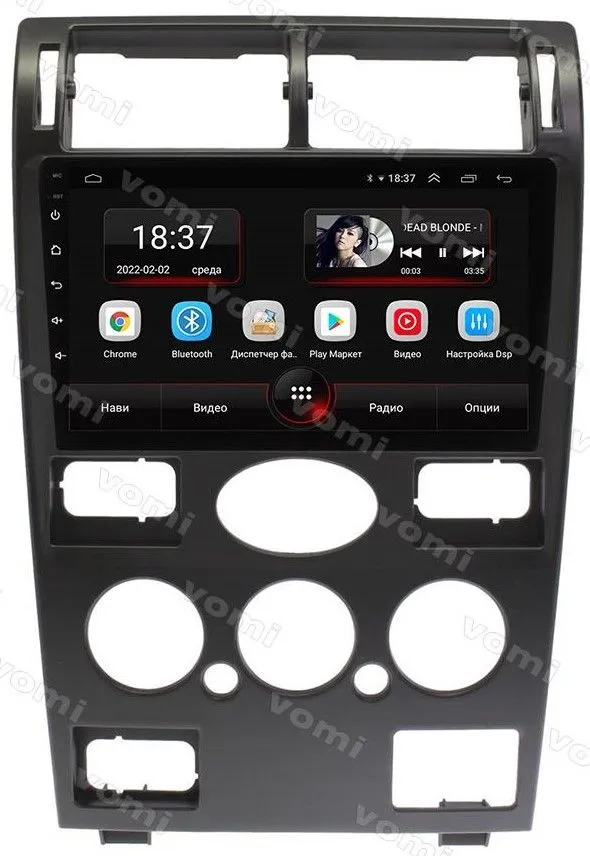 Штатная магнитола VOMI AK568R9-MTK Ford Mondeo 3 дорест 09.2000-12.2003 на Android 10