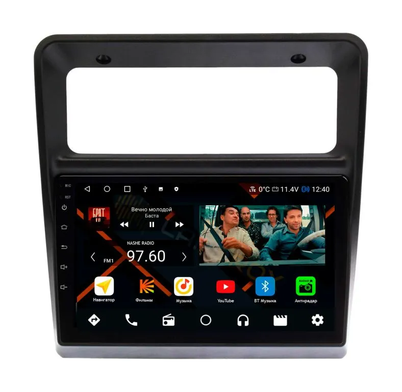 Штатная магнитола Mitsubishi Pajero 2 1991-1999 на Android 11, DSP, 4G, IPS / QLED 2K, Carplay - Cardrox CD-4627