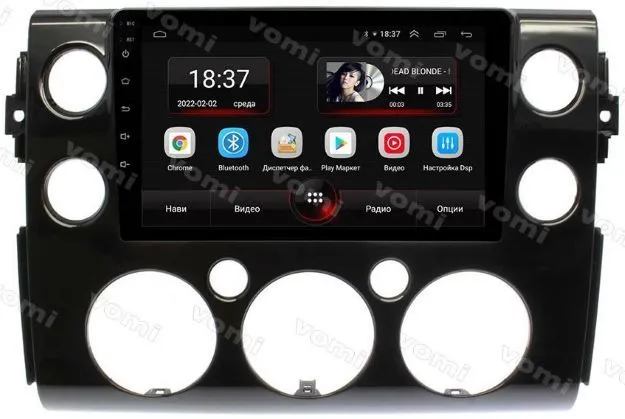 Штатная магнитола VOMI AK576R9-MTK Toyota FJ Cruiser 2006-2018 на Android 10
