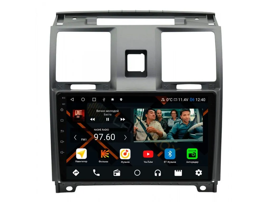 Штатная магнитола Uaz Patriot 2010-2016 на Android 11 - Cardrox CD-4451M