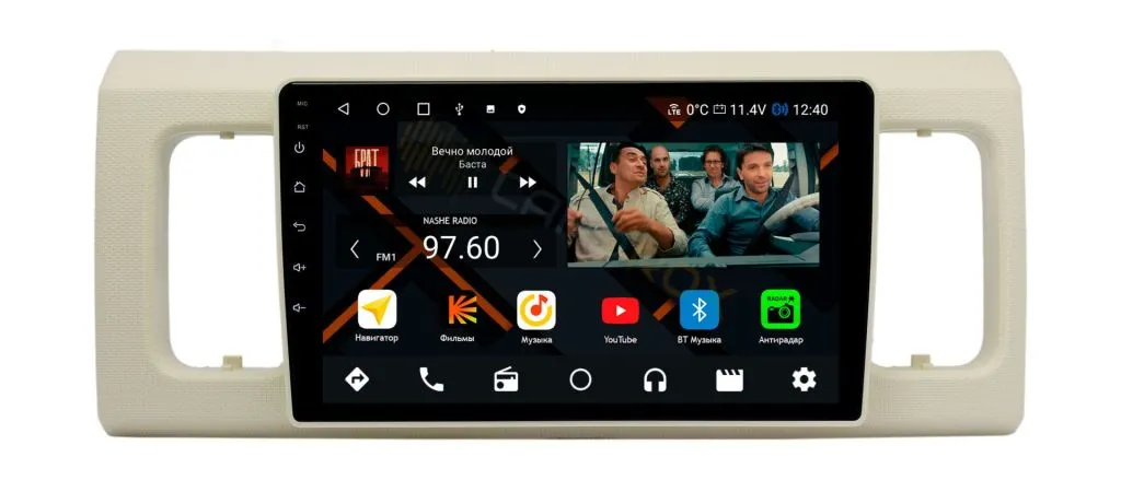 Штатная магнитола Suzuki Alto 2015-2021 бежевый на Android 11, DSP, 4G, IPS / QLED 2K, Carplay - Cardrox CD-4580