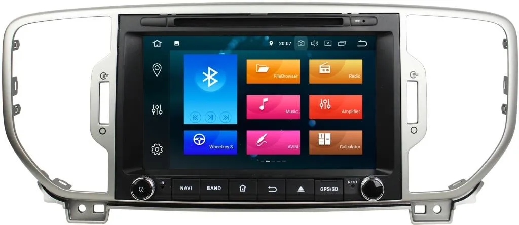 Штатная автомагнитола Android 10 Carmedia KD-8077-P30 для Kia Sportage 2016+