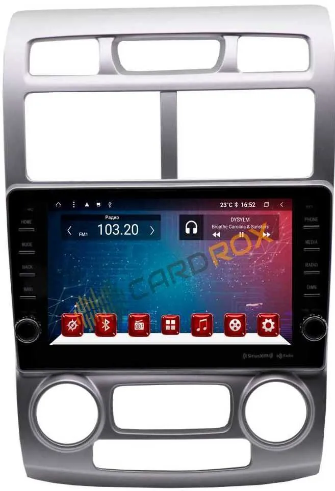 Штатная магнитола Kia Sportage 2004-2008 на Android 10 CARDROX FD-4361