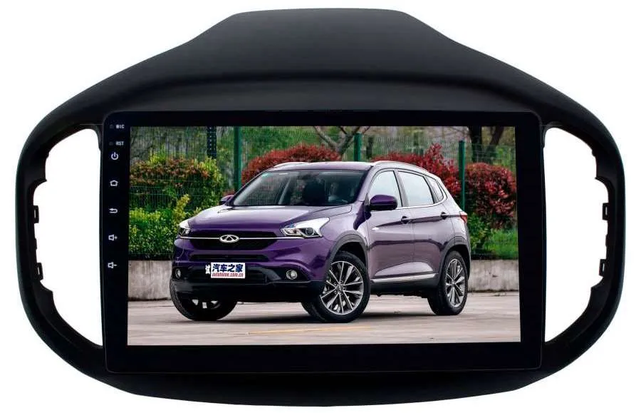 Штатная магнитола для Chery Tiggo 7 LeTrun 2738-2466 10 дюймов KD Android 8.1 MTK-L 2+16 Gb