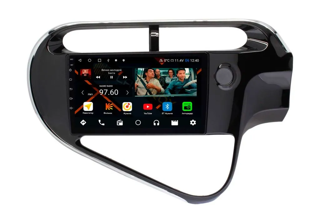 Штатная магнитола Toyota Aqua 2017-2021 на Android 11, DSP, 4G, IPS / QLED 2K, Carplay - Cardrox CD-4777