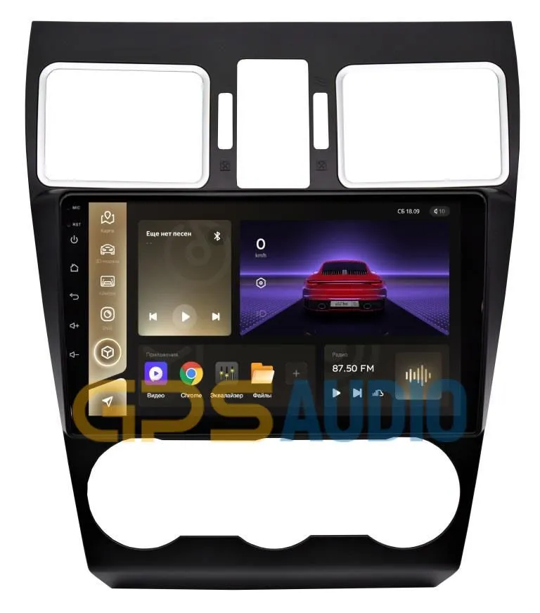 Штатная магнитола Teyes CC3 6+128Гб для Subaru XV, Impreza 2014-2016, Forester 2015-2019 на Android 10 (6/128Гб)