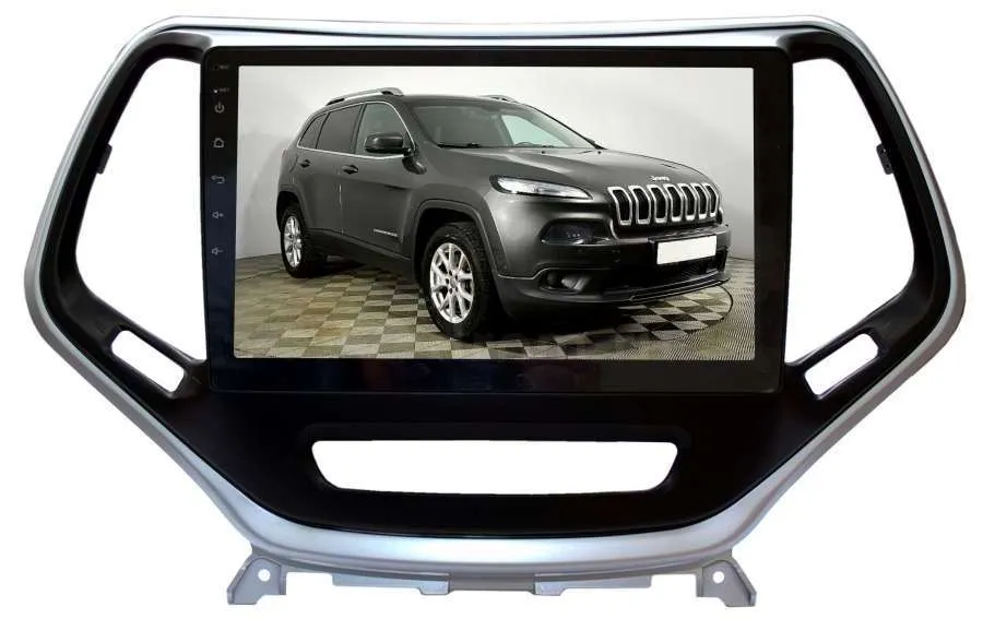 Штатная магнитола для Jeep Cherokee с 2014 года LeTrun 1880-3274 10 дюймов NS 2+16 Gb MTK-L Android 10.x DSP