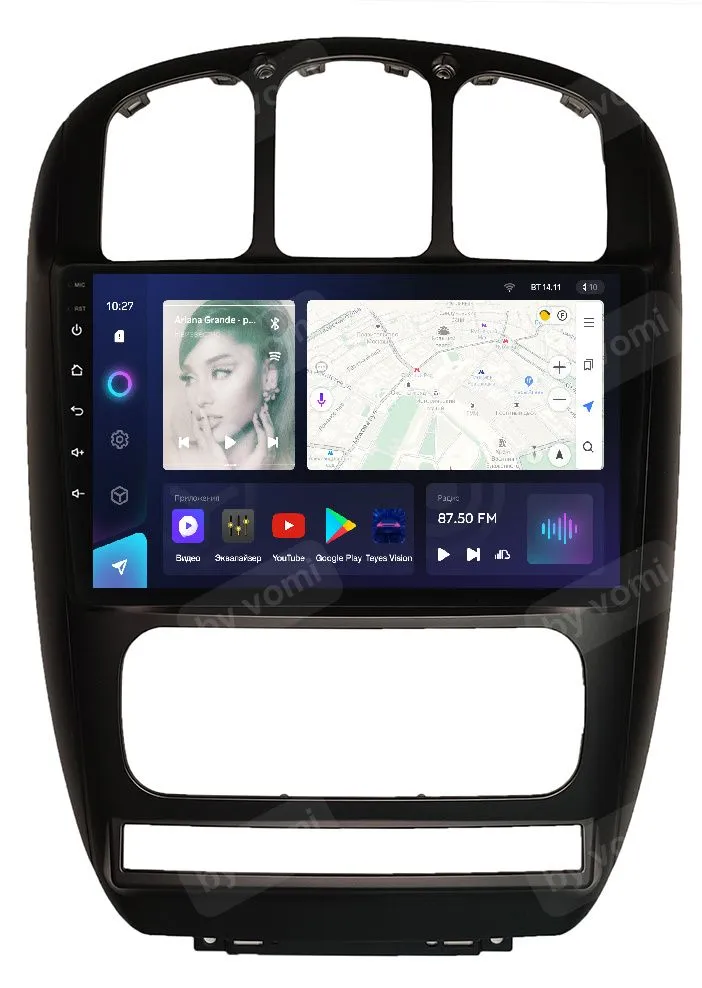 Штатная магнитола TEYES CC3L/CC3/CC3 2K для Chrysler Voyager IV 2000-2008, Town Country IV 2000-2007, Dodge Caravan IV 2000-2007 на Android 10 TEYES-CC3-521R10