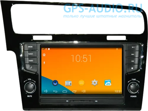 Штатная магнитола Volkswagen Golf 7 2012+ Android 4.4 Newsmy Carpad DUOS 2 Штатная магнитола Volkswagen Golf 7 2012+ Android 4.4 Newsmy Carpad DUOS 2