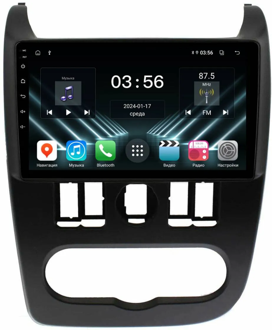 Штатная магнитола для Lada Largus 2012-2021 на Android 13 - FarCar (D/DX3224M)