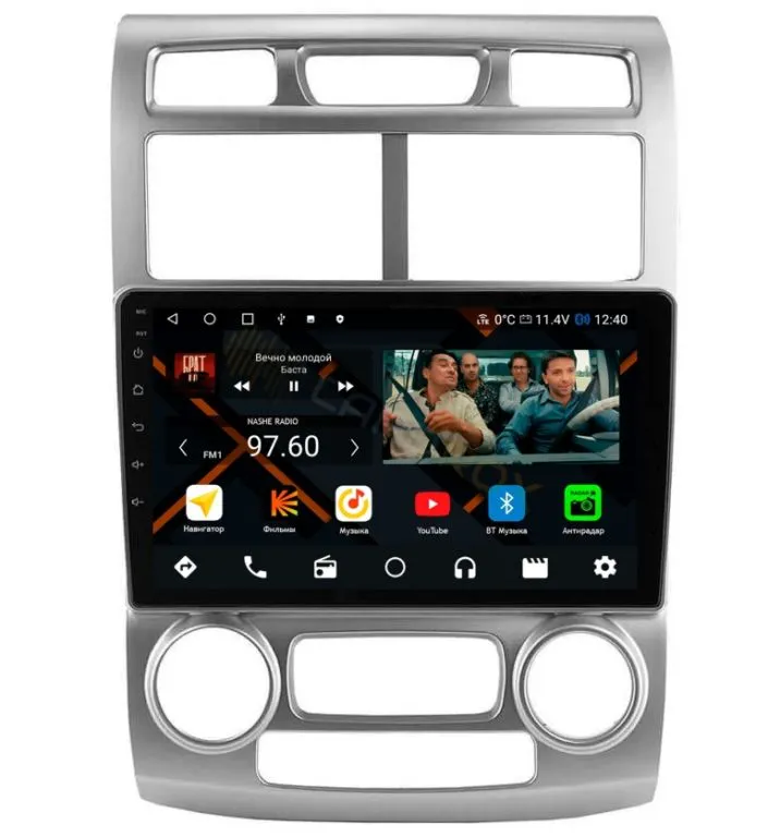 Штатная магнитола Kia Sportage II 2004-2008 (климат-контроль) на Android 11 - Cardrox CD-4361M