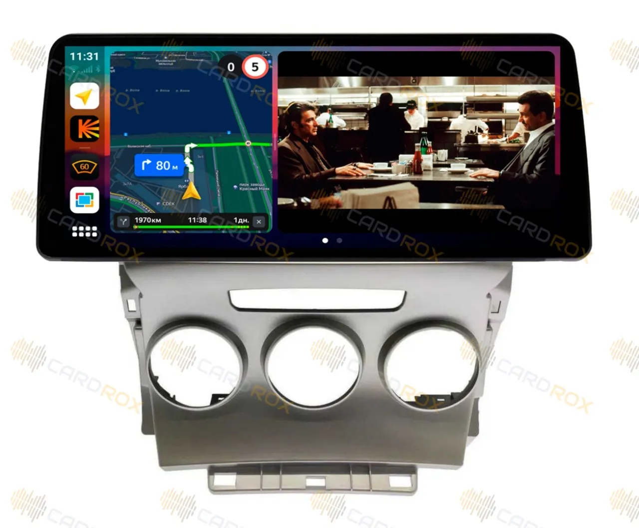 Штатная магнитола Toyota Verso 2009 - 2015 авто с кондиционером на Android 10, DSP, 4G, IPS, Carplay - Cardrox CD-4871-12 (12 дюймов)