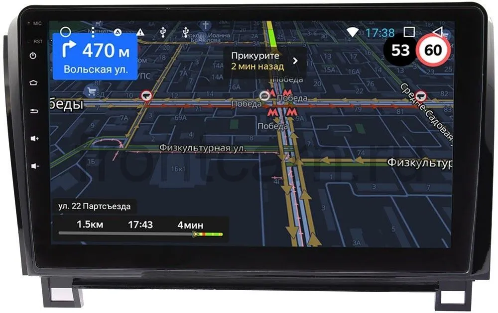 Штатная магнитола для Toyota Tundra II, Sequoia II 2008-2018 OEM RS10-1062 на Android 9.1 (без усилителя JBL)