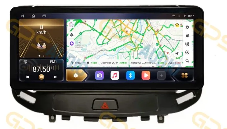 Штатная магнитола 12-14,6" для Infiniti G series 2007-2013 (стиль LUX ONE) - Carmedia SF-9820