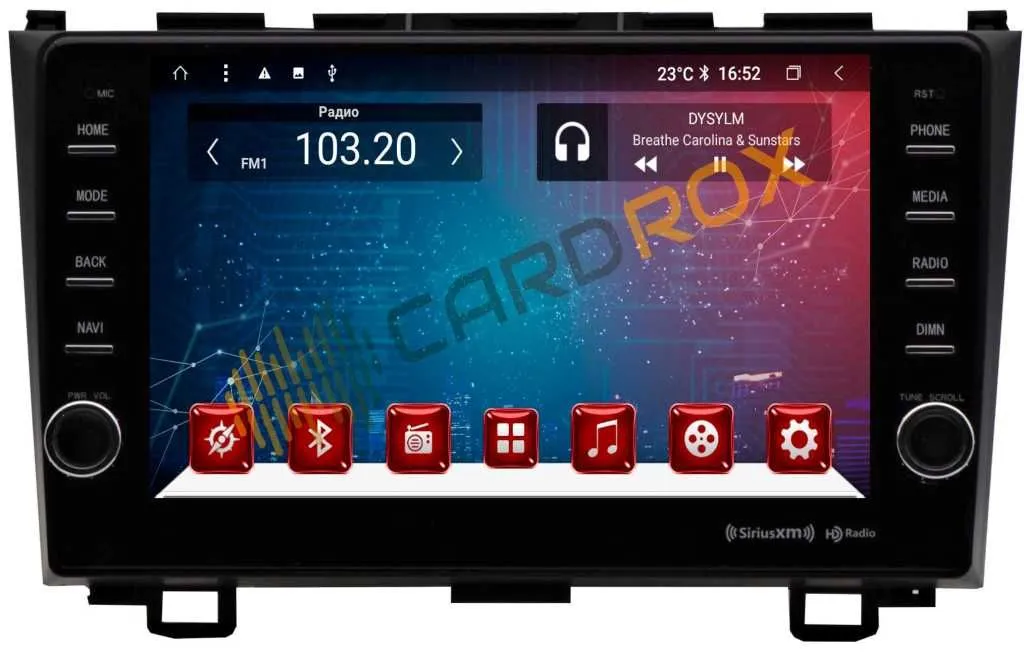 Штатная магнитола Honda CR-V 2007-2012 на Android 10 CARDROX FD-4015 Штатная магнитола Honda CR-V 2007-2012 на Android 10 CARDROX FD-4015