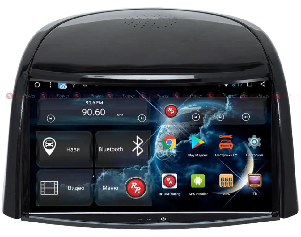 Головное устройство RedPower 51313 IPS на Android 8.0 для Renault Koleos 2014-2016