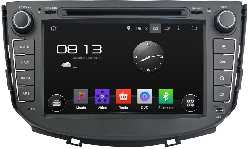 Штатное головное устройство Android 7.1 Newsmy KD-8094-P3-7 для LIFAN X60 2012-2015
