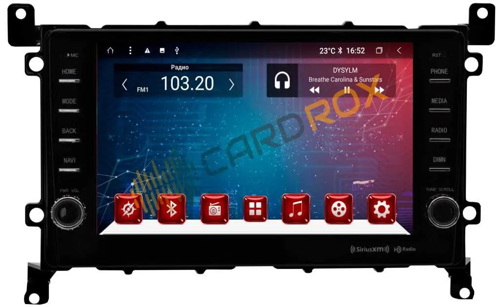 Штатная магнитола Toyota Prius 2018 + на Android 10 CARDROX FD-4412-TS10-6-128