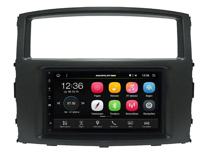 Штатное головное устройство Mitsubishi Pajero IV (2006-2014) 7 дюймов на Android 7.1.1 NaviPilot DROID7L NPD7L-TA-8026-07 P4