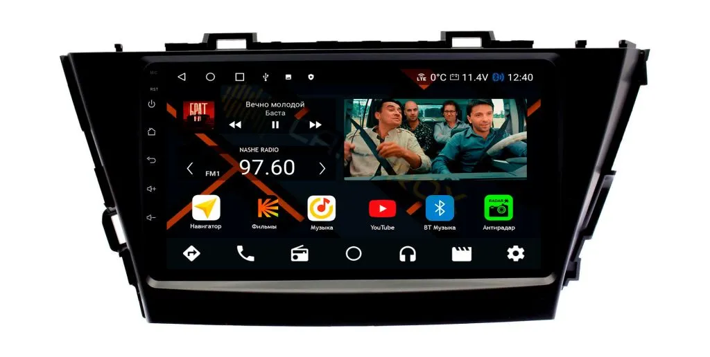 Штатная магнитола Toyota Prius Plus, Prius V 2011-2014 на Android 11 - Cardrox CD-4553M