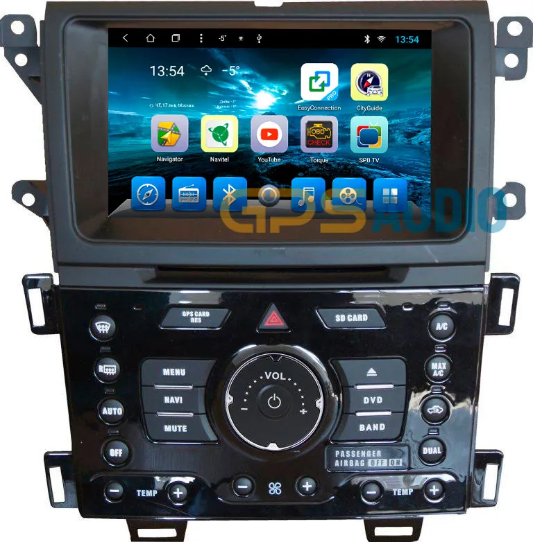 Штатное головное устройство FORD EDGE 2010-2013 на Android 8.1 CARMEDIA KR-8065-T8