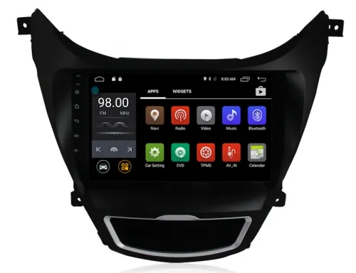 Штатное головное устройство Android 6.0 Carmedia MKD-9045 для HYUNDAI ELANTRA 2013+